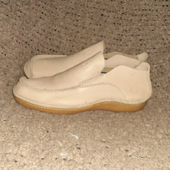 BED STU-The Next Step-Moccasins-Beige Leather Loafers/Driving Shoes-Sz 11.5-EX - Picture 2 of 8